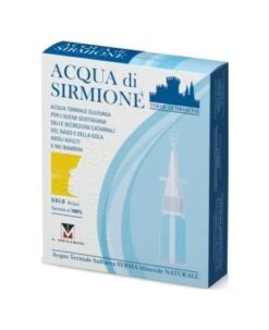 Acqua Sirmione Minerale Naturale 6 Fiale 15 Ml
