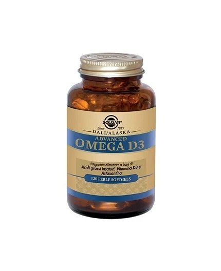 Solgar Advanced Omega D3 120 Perle Softgels 1 Solgar Advanced Omega D3 120 Perle Softgels