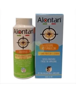 Alontan Lozione Antipediculosi 200 Ml + Shampoo 200 Ml