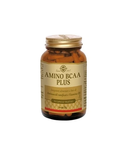 Solgar Amino Bcaa Plus 50 Capsule Vegetali 1 Solgar Amino Bcaa Plus 50 Capsule Vegetali