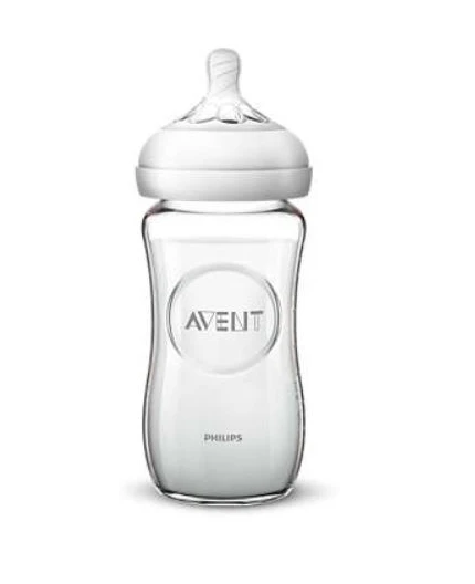 Avent Biberon Natural Vetro 240ml 1 Avent Biberon Natural Vetro 240ml