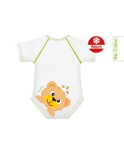 Body 0/36m Bio Cotone Warm Happy Bears Orso