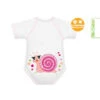 Body 0-36m Bio Cotton 4season Slow Friends Chiocciola