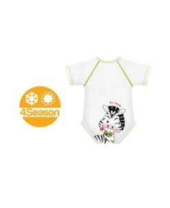 Body 0/36m Bio Cotton 4season Zebra J Bimbi