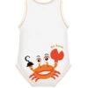 Body 0/36m Bio Cotton Summer Beach Granchio J Bimbi