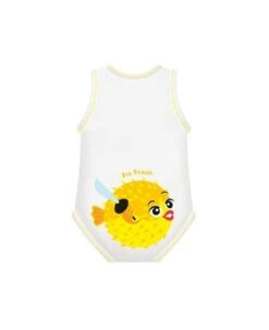 Body 0/36m Bio Cotton Summer Beach Pesce Palla J Bimbi