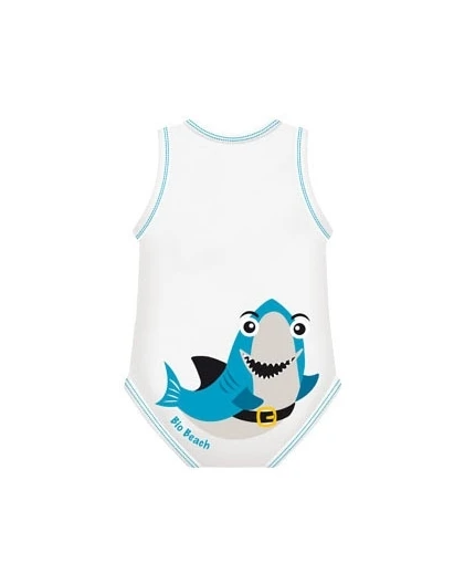 Body 0-36m Bio Cotton Summer Beach Squalo J Bimbi 1 Body 0-36m Bio Cotton Summer Beach Squalo J Bimbi