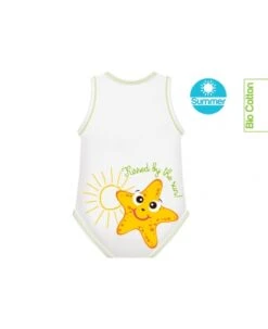 Body 0-36m Bio Cotton Summer Sealife Stella Marina