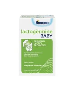 Humana Lactogermine Baby Gocce Flacone Da 7,5 G Con Tappo Serbatoioe Contagocce