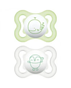 Mam Air Succhietto 2-6 Mesi Silicone Doppio Neutro