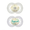 Mam Night Succhietto 6+ Mesi Silicone Doppio Neutro