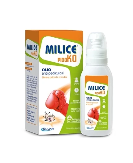 Milice Pidoko Olio Antipediculosi 75ml 1 Milice Pidoko Olio Antipediculosi 75ml