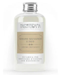 Nasoterapia Sedano Selvatico E Fico Ricarica Per Diffusore Con Bastoncini 250 Ml