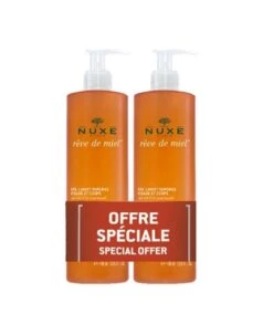 Nuxe Reve De Miel Duo Gel Lavant Surgras Visage & Corps 2 X 400 Ml