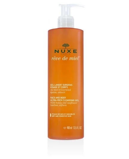 Nuxe Reve De Miel Gel Lavant Surgras Visage Et Corps 400 Ml 1 Nuxe Reve De Miel Gel Lavant Surgras Visage Et Corps 400 Ml