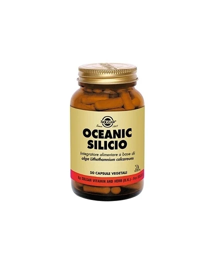 Solgar Oceanic Silicio 50 Capsule Vegetali 1 Solgar Oceanic Silicio 50 Capsule Vegetali