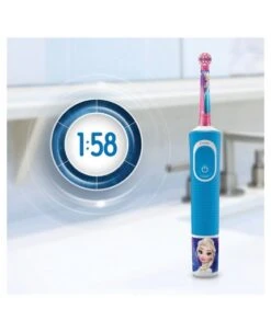 Oral B Oral-b Power Vitality D100 Kids Frozen -Assistenza Sanitaria Negozio oral b power vitality d100 kids frozen 3