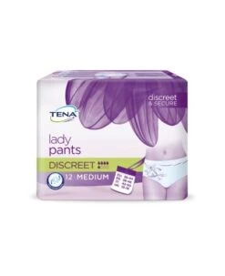 Pannolone A Mutandina Tena Lady Pants Discreet Medium 12 Pezzi