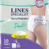 Pannolone Per Incontinenza Lines Specialist Derma Pants Maxi L 10 Pezzi