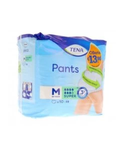 Pannolone Pull Up Tena Pants Super Taglia Medium 10 Pezzi