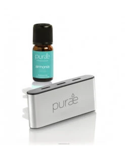 Purae Diffusore Auto Argento Con Sinergia Armonia