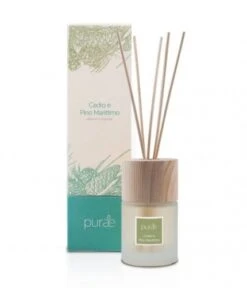 Purae Diffusore Bastoncini 100 Ml Cedro E Pino Marittimo