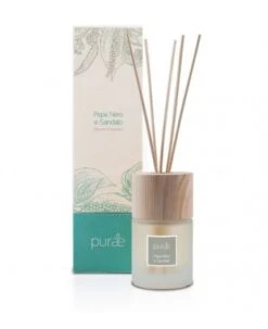 Purae Diffusore Bastoncini 100 Ml Pepe Nero E Sandalo