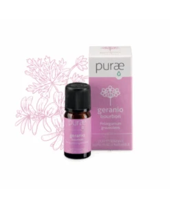 Purae Olio Essenziale Geranio Bourbon Fiori 10 Ml