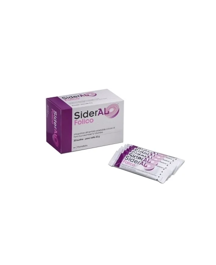 Sideral Folico 30 Mg 20 Bustine Orosolubili 1 Sideral Folico 30 Mg 20 Bustine Orosolubili