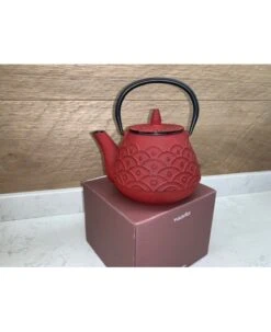 Teiera Ghisa Akita Neavita Rossa Da 1000 Ml 1 Pezzo