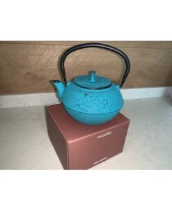 Teiera Ghisa Yoko Azzurra Neavita Da 1200 Ml 1 Pezzo